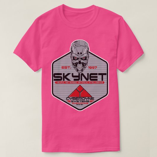 Skynet t800 t-shirt (Design voorkant)