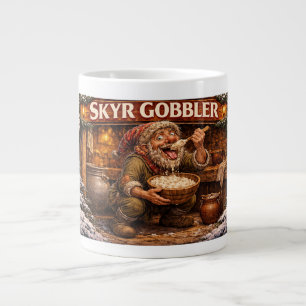 Skyr Gobbler IJslandse Yule Lad Grote Koffiekop