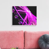 Skyrad op het eiland Pigeon Forge, Tennessee Canvas Afdruk (Insitu (Woonkamer))