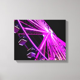 Skyrad op het eiland Pigeon Forge, Tennessee Canvas Afdruk