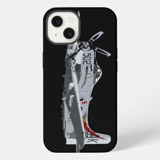 Skyraider iPhone Hoesje (Achterkant)
