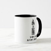 SkyRock Cafe koffiekoffie mok 15oz. (Voorkant rechts)