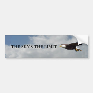 Skys de Grens Bumpersticker