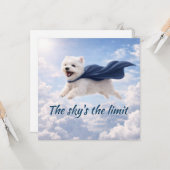 Sky's the Limit Kaart (Voorkant / Achterkant in situ)