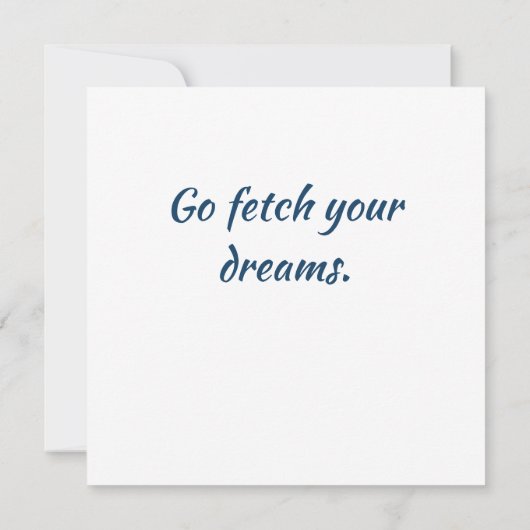 Sky's the Limit Kaart (Achterkant)