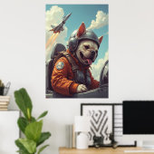 Sky's The Limit: Major Woof komt eraan Poster (Thuiskantoor)