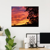 Skyscape Color Poster (Thuiskantoor)