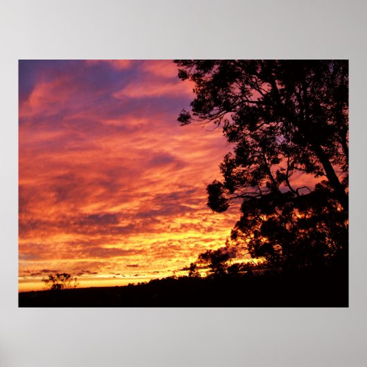 Skyscape Color Poster (Voorkant)