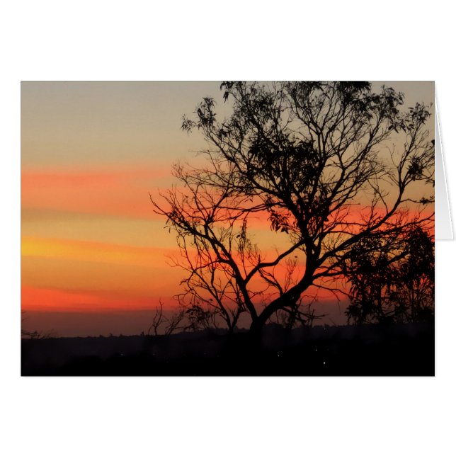 Skyscape Layers Kaart (Voorkant Horizontaal)