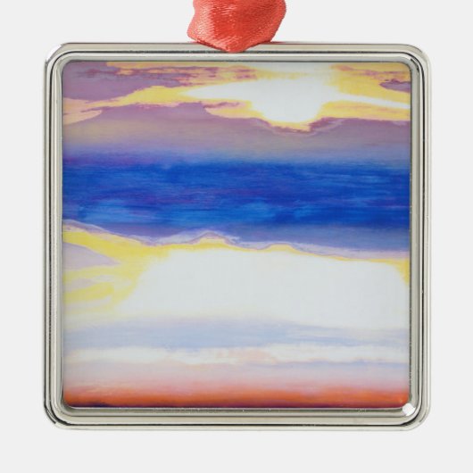 Skyscape Metalen Ornament (Voorkant)