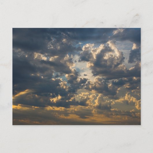 Skyscape over Lake Superior, Michigan Briefkaart (Voorkant)
