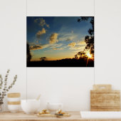 Skyscape Sparkle Poster (Keuken)