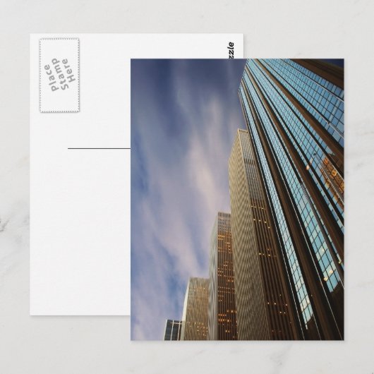 Skyscraper briefkaart (Voorkant / Achterkant)