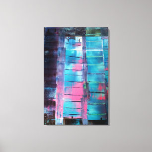 Skyscraper Canvas Afdruk