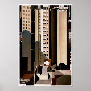 Skyscraper, Charles Sheeler Poster