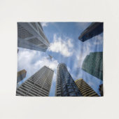 Skyscraper cityscape wandkleed (Voorkant (horizontaal))