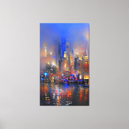 Skyscraper - Colorful Abstract Painting Canvas Pri