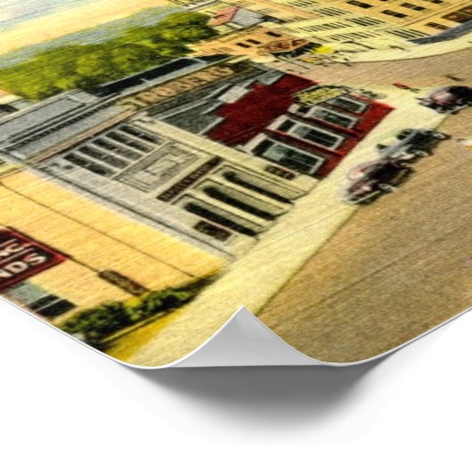 Skyscraper, Macon GA Poster (Hoek)