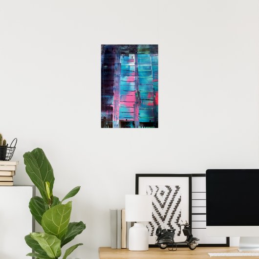 Skyscraper Poster (Thuiskantoor)