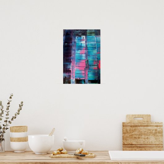 Skyscraper Poster (Keuken)