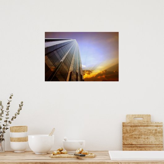 Skyscraper poster (Keuken)