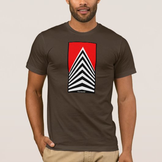 Skyscraper Red T-shirt (Voorkant)