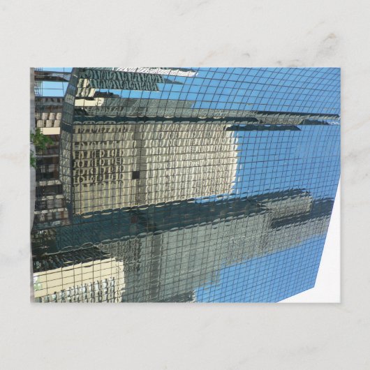 Skyscraper Reflection Briefkaart (Voorkant)