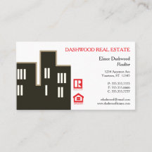 Skyscraper Silhouette Real Estate Realtor