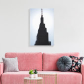 Skyscraper silhouette Shinjuku, Tokyo, Japan Canvas Afdruk (Insitu (Woonkamer))