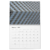 Skyscraper-venster Kalender (Feb 2027)