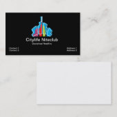 Skyscraper visitekaartje (Voorkant / Achterkant)