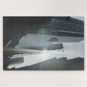 Skyscrapers Construction Crane New York City NYC Legpuzzel (Horizontaal)