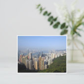 skyscrapers hong kong briefkaart (Staand voorkant)