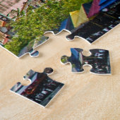 Skyscrapers Singapore Skyline . Jigzaag Puzzle Legpuzzel (Zijkant)