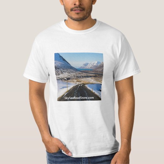 SkySeaRoadSnow - T-Shirt - Jongens (Voorkant)