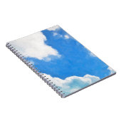 Skysky, schilderen, scène, lente, blauw, kunst, pr notitieboek (Rechterzijde)