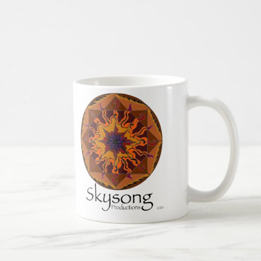 Skysong Logo Koffiemok (Rechts)