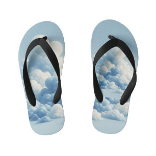 "SkyStride: Cloud Bubble FlipFlops" Kinder Teenslippers
