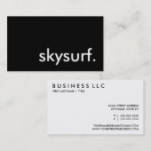 skysurf. visitekaartje (Voorkant / Achterkant)