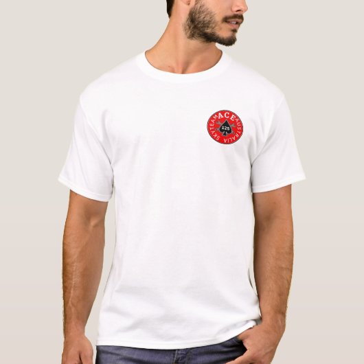 Skyteam ACE 125 Australië lichtkleur logo T-shirt (Voorkant)