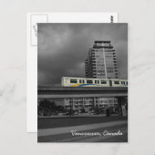 Skytrain - Vancouver Canada Briefkaart (Voorkant / Achterkant)