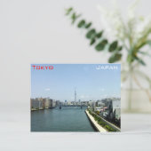 Skytree en Tokyo Briefkaart (Staand voorkant)