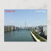 Skytree en Tokyo Briefkaart (Voorkant)