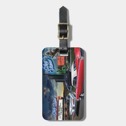 Skyview drive in bagagelabel (Voorkant verticaal)