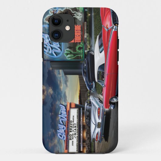 Skyview drive in Case-Mate iPhone case (Achterkant)