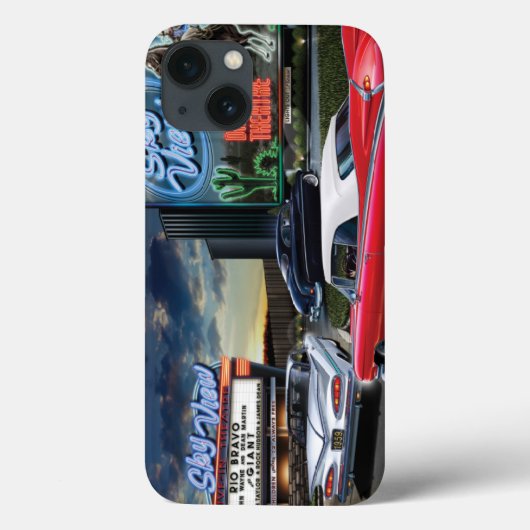 Skyview drive in Case-Mate iPhone case (Achterkant)
