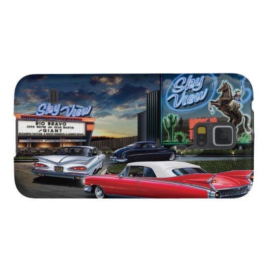 Skyview drive in Case-Mate samsung galaxy hoesje (Achterkant Horizontaal)