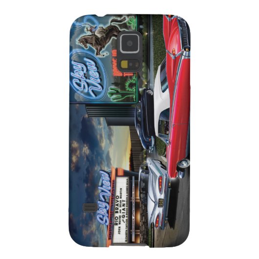 Skyview drive in Case-Mate samsung galaxy hoesje (Achterkant)