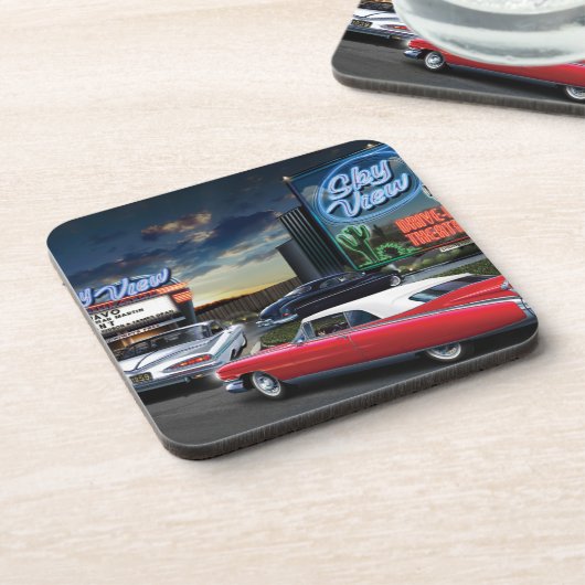Skyview drive in drankjes onderzetter (Linkerzijde)