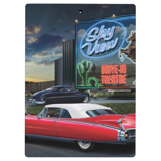 Skyview drive in klembord (Achterkant)